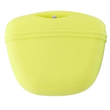 Лучший мешок для закусок для собак, карманный мешок для закусок, поясная сумка для собак на открытом воздухе, зеленый цвет