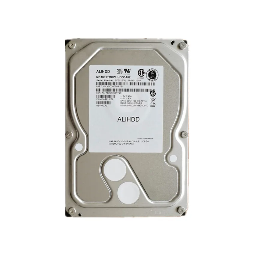  1Tb 7200RPM serie adjunta SCSI SAS 60 Gbps 35 pulgadas de garantía de disco duro interno por año