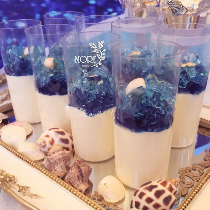 25 pcs cup Новые 25 шт мусс чашки для десерта пластиковая чашка для пудинга одноразовые вечерние молочные удобные Tiramisu на день рождения свадебные чашки мороженого - Цвет: 25 pcs cup