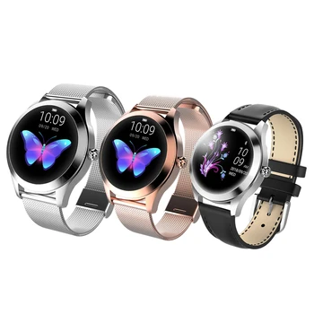 

2020 Sport Smart Watch Women IP68 Waterproof Heart Rate Monitoring Bluetooth For Android IOS Fitness Lovely Bracelet Smartwatch