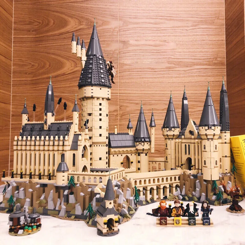 Najtaniej 6742 sztuk kompatybilny legoinglys 16060 Model zamku Movie Castle magiczny Model klocki budowlane zabawka na prezent dla dziecka miasto 71043