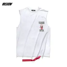 VIISHOW, без рукавов, мужской жилет, брендовые майки, новинка, Modis, майка, летняя мужская одежда, однотонный жилет для бодибилдинга, BC1554182