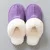 Г. Меховые Туфли женские шлепанцы домашние в помещении Мягкие тапочки женские плюшевые домашние шлепанцы цвета хаки, розовый, синий, коричневый, фиолетовый - Цвет: Purple2
