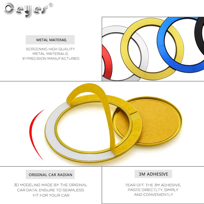 Start Engine Button Ring for TOYOTA (20)