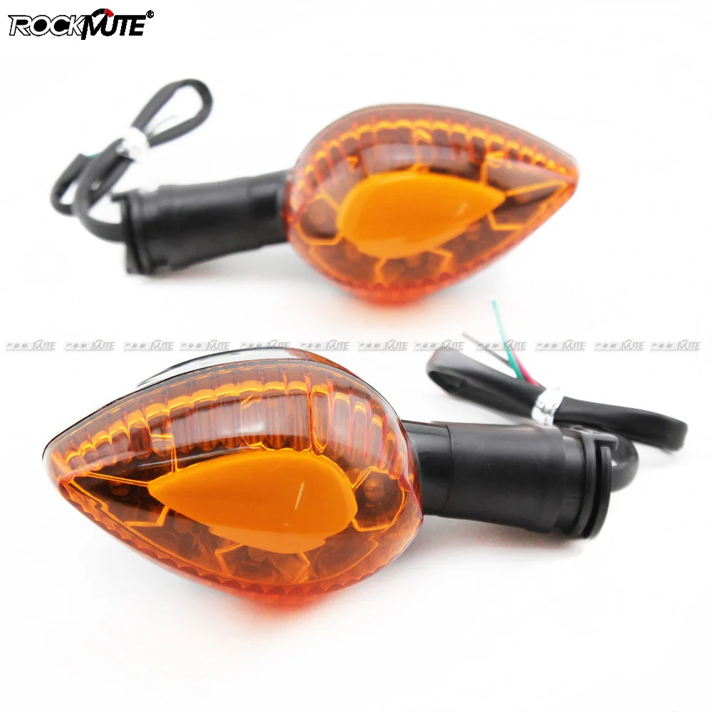 

For YAMAHA WR250X WR250R YBR125 YBR250 FZ16 V-MAX 1700 Front or Rear LED Turn Signal Indicator Light Motorcycle Blinker Lamp