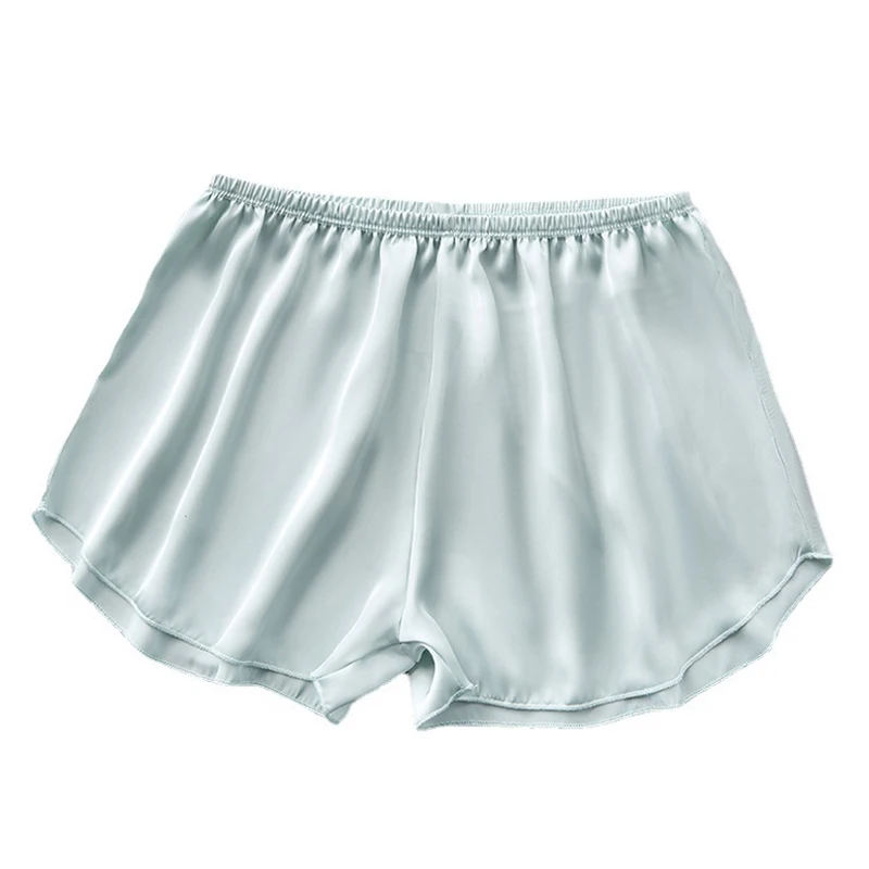 Fashion Safety Pants Ice Silk Boxer Shorts Mid-Rised Seamless Underwear Mid-Rised Intimates Anti-Emptied Ladies Safety Pants