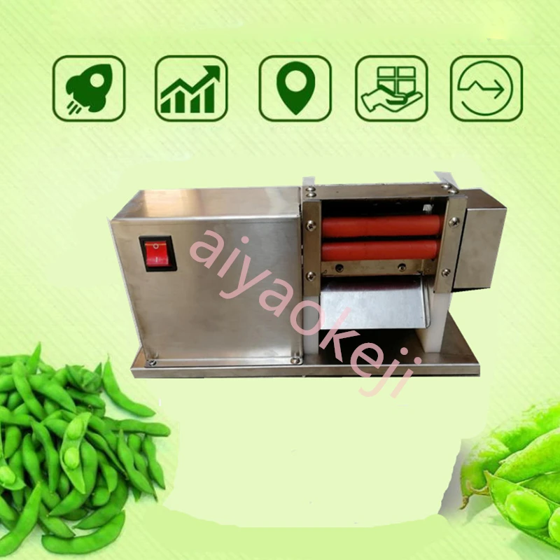Description Picture 2 of itemHigh Quality Pea Peeler Machine Bean Shelling Machine Electric Edamame Peeling Machine Green Soybean Sheller machine