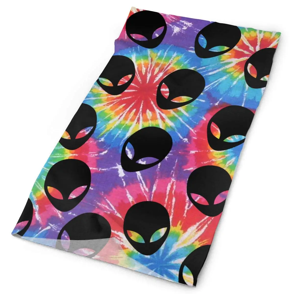 SHINYWEET уличный и повседневный головной убор Alien Tie Dye-16 способов ношения включая