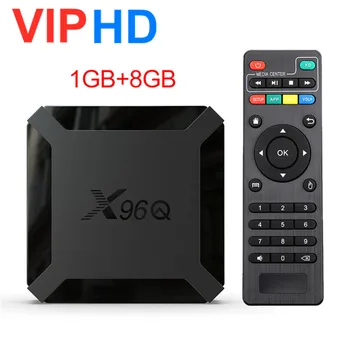 

X96Q Smart TV Box Android 10.0 Allwinner H313 Quad Core 2GB 16GB Support 4K 3D Netflix Youtube IPTV Set Top Box X96 Media Player