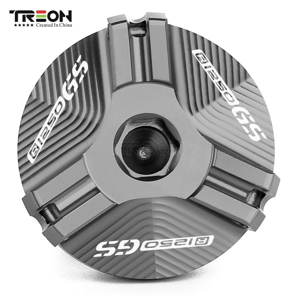 Bouchon D'huile Moteur Compatible BMW R1250GS, R1250R, R1200GS - Modèles LC (Noir)