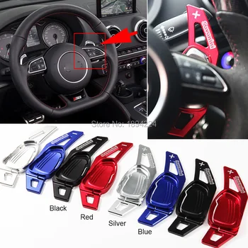 

2pcs High Quality Car Steering Wheel Shift Paddle Shifter Extension For Audi S3 2015-2017