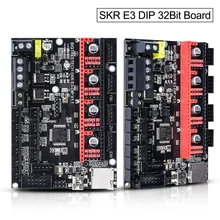 Bigtreetech skr e3 dip v1.1 32bit placa de controle da impressora 3d peças tmc2208 tmc2130 spi vs cheetah v1.2a mini e3 para ender-3 pro