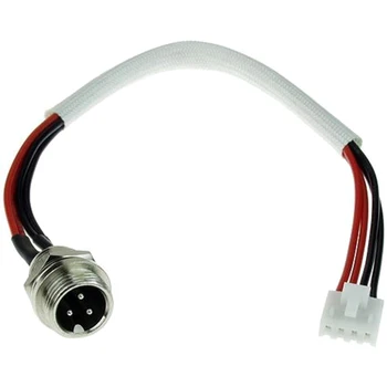 

4 Wire Charging Port Cable 3PIN Scooter Accessories for Dual Wheels Balancing Scooter AS99
