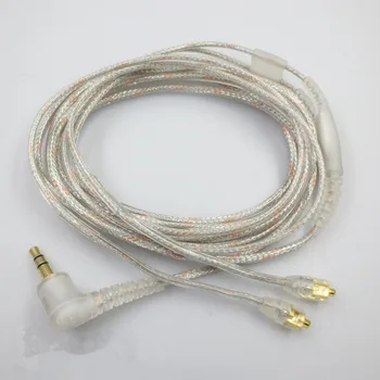 

1.6M Headphone Audio Cable For SHURE SE215 SE315 SE425 SE535 Port Replacement Cable Cord Earphone line Cables