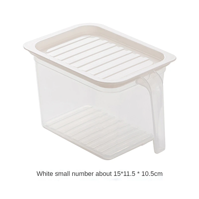 Refrigerator Fresh-keeping Box Kitchen with Handle Plastic with Lid Sealed Food Fruit Storage Box Storage Jar storage box kitchen storage box food storage container food storage box rice storage box storage jar food storage can food storage pots seasoning storage container pickle storage container