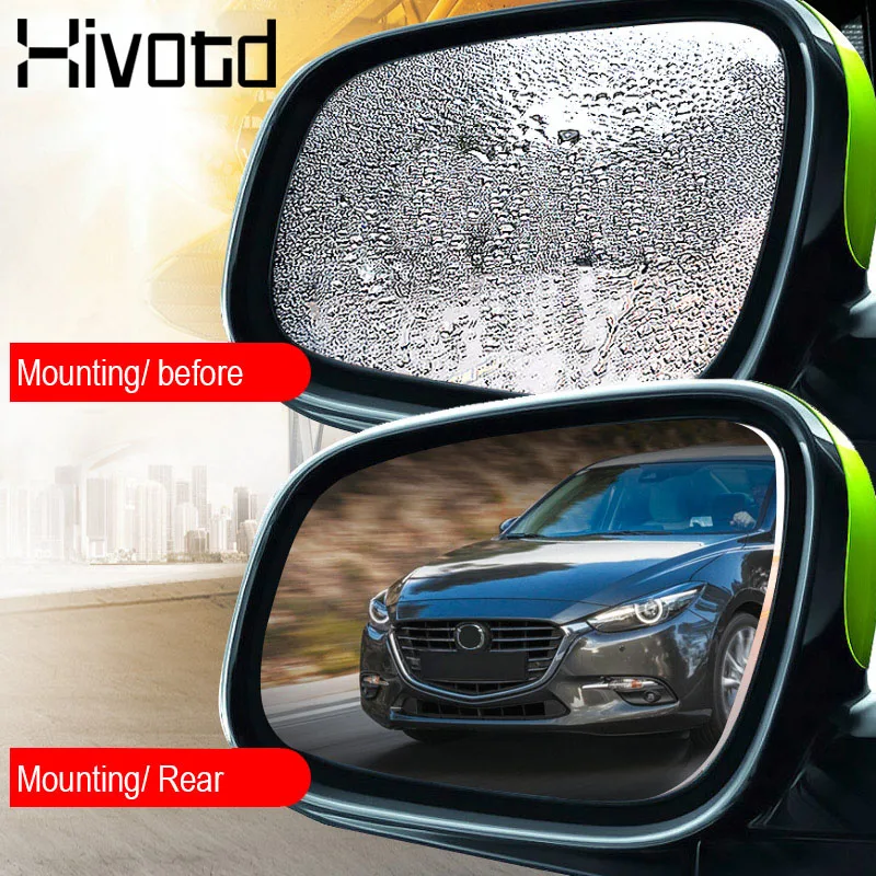 

Hivotd For VW Tiguan mk2 2019 2018 2019 Car rearview mirror Window anti-fog Rainproof Protective Transparent film Accessoires