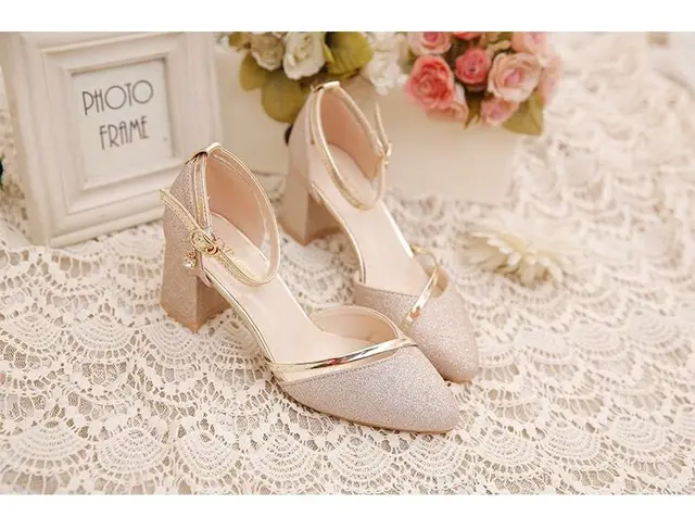 women casual spring & summer clip high quality high heel shoes female sexy party night club shoes lady cool wedding shoes e888 5