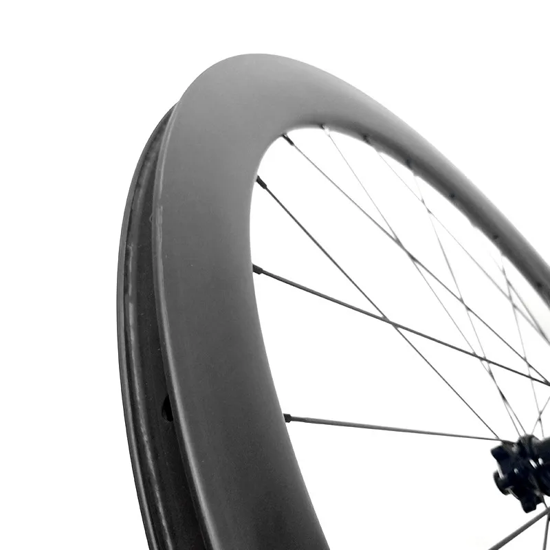 Top 700c carbon road disc wheel powerway CX32 100x15 clincher front wheel Disc Brake carbon disc wheels 38/50/60mm cyclocross wheel 6