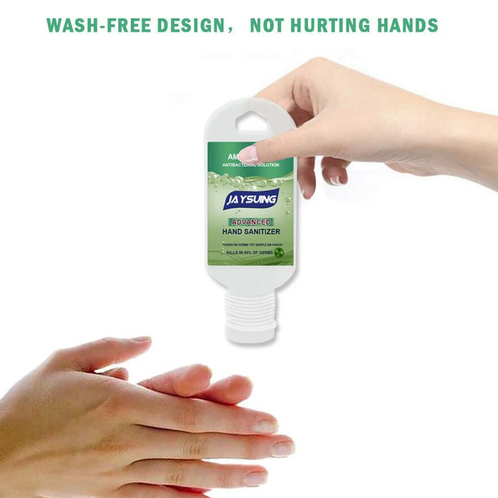30/50ml Travel Portable Hand Sanitizer Gel Antibacteria Moisturizing Liquid Disposable No Clean Waterless Antibacterial Hand Gel