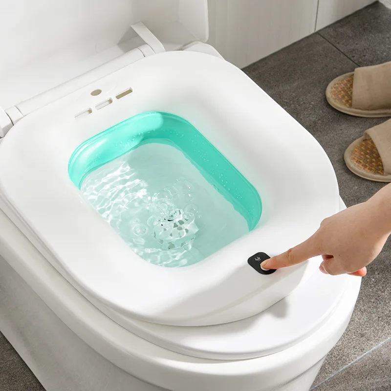 Portable Electric Bidet Bathroom Toilet Hemorrhoids Care Cleaning Basin