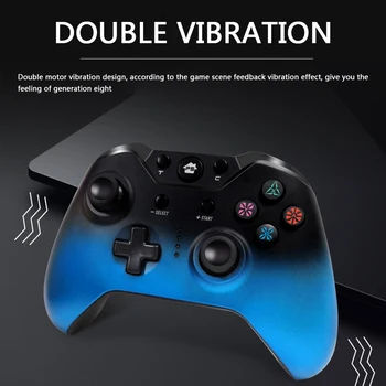 

Wireless Controller Vibration Gamepad Set Game Playing Joystick Lightweight Elements for TURBO Switch PS3 PC PC360