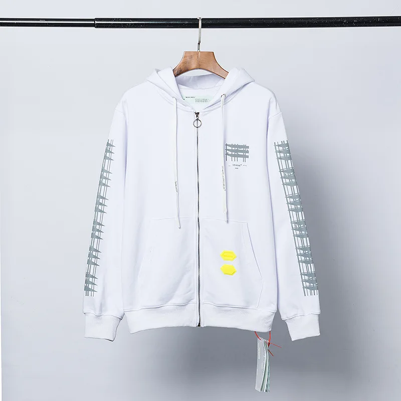 OFF-WHITE кардиган с принтом стрелы
