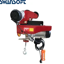 Крытый и открытый бытовой 220v Мини подъемный кран, машина мини-электрическая лебедка типа небольшой подвесной зерна машины украшения крана