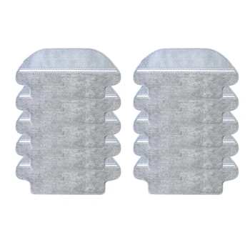 

5 Wet Water+5Dry and Wet Separation Cleaner Mop Cloth Pad for Xiaomi Robot Vacuum Cleaner STYJ02YM Robotic Vacuum Cleaner Replac
