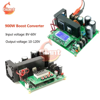 

DC 8V-60V BST900W Boost Converter Power Module 900W 15A CNC LCD Display CC CV Step Up Voltage Regulator Power Supply Module