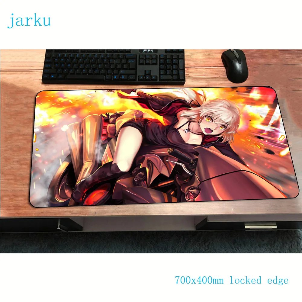

Saber Alter fate mouse pad 700x400x2mm gaming mousepad Personality gamer mouse mat pad animekeyboard computer mouse play mats