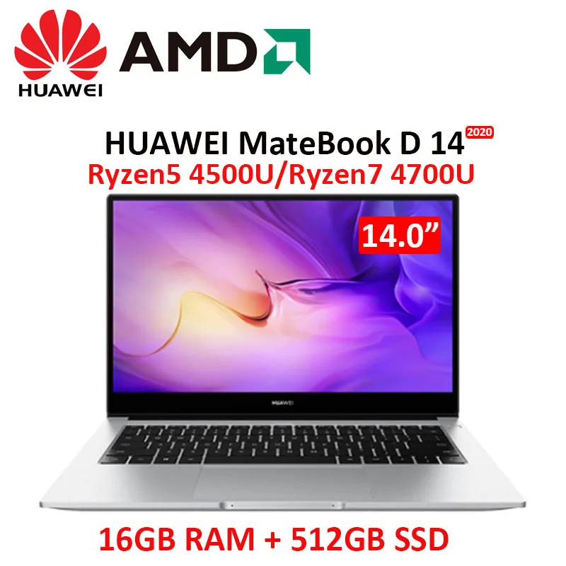 Ноутбук Huawei Matebook D 14 Ryzen Купить