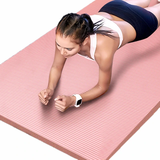 NBR 10mm 15mm Dicke Yoga-Matte Anti-slip Decke Home Gym Sport Esterilla  Gesundheit Gewicht Verlieren Fitness matten Übung Pad für Frauen -  AliExpress