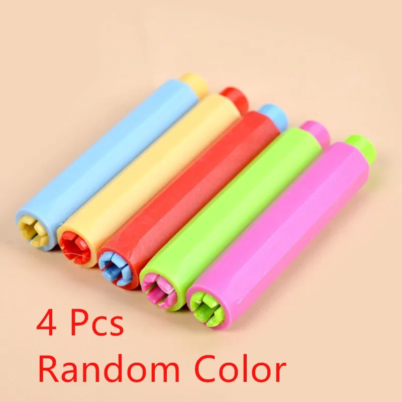 1pc/2PCS Dustless Chalk Holders Holder Pen Porta Tiza Chalk Clip Non Dust  Clean Teaching On