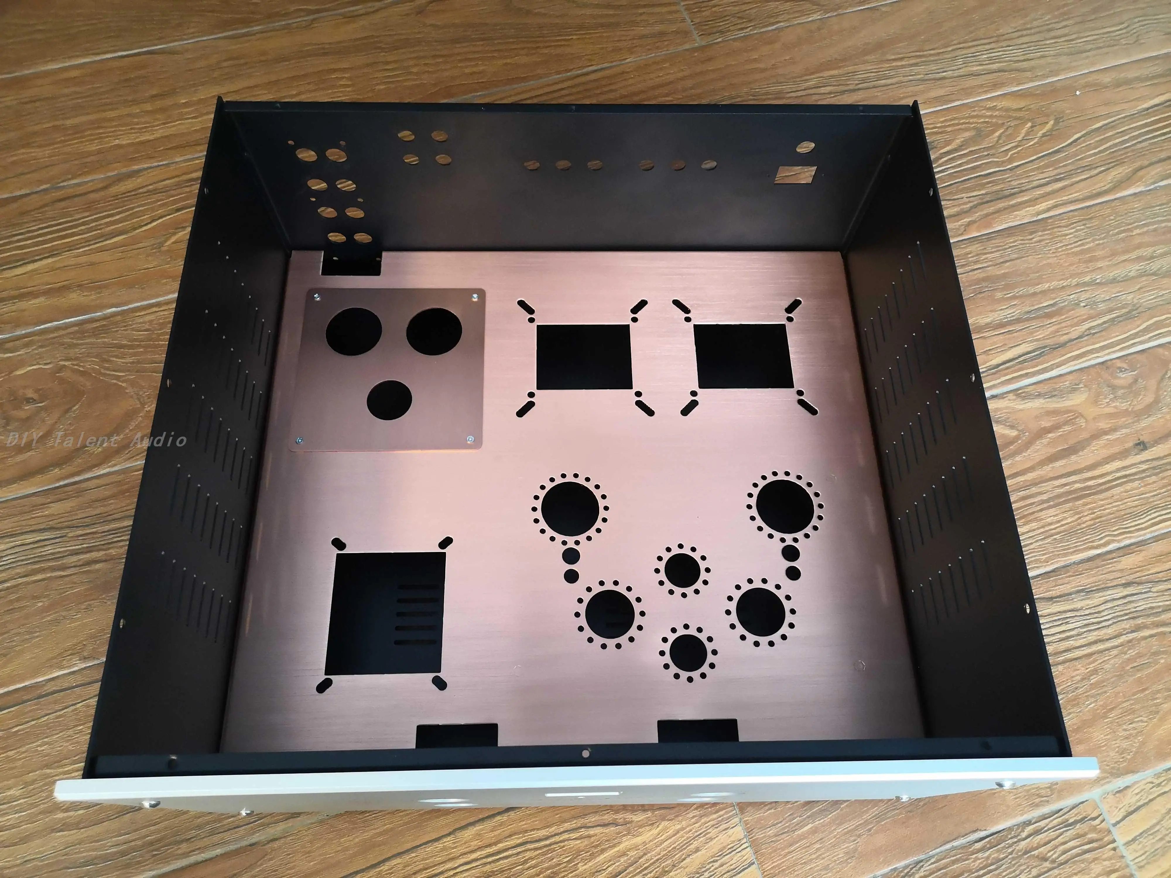 Big Space Aluminum Panel 300b Tube Amplifier Chassis Case Box For Diy Audio Power