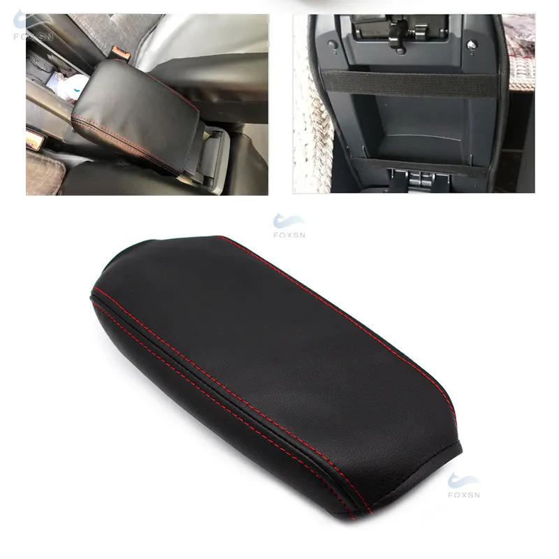 Для VW Golf 5 MK5 2005 2006 2007 2008 2009 2010 Автомобильная кожаная центральная консоль из