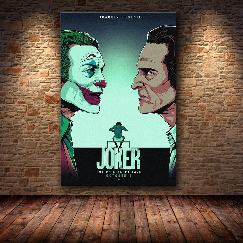 11 Joaquin Феникс плакатный Принт плакат с джокером фильм DC комиксов Искусство Холст Картина маслом настенные картины для гостиной домашний декор - Цвет: 11