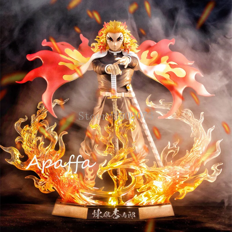 Demon Slayer Rengoku Kyoujurou Anime Figure cm Pvc Model Toy New In Box Collectibles Art Other Anime Collectibles