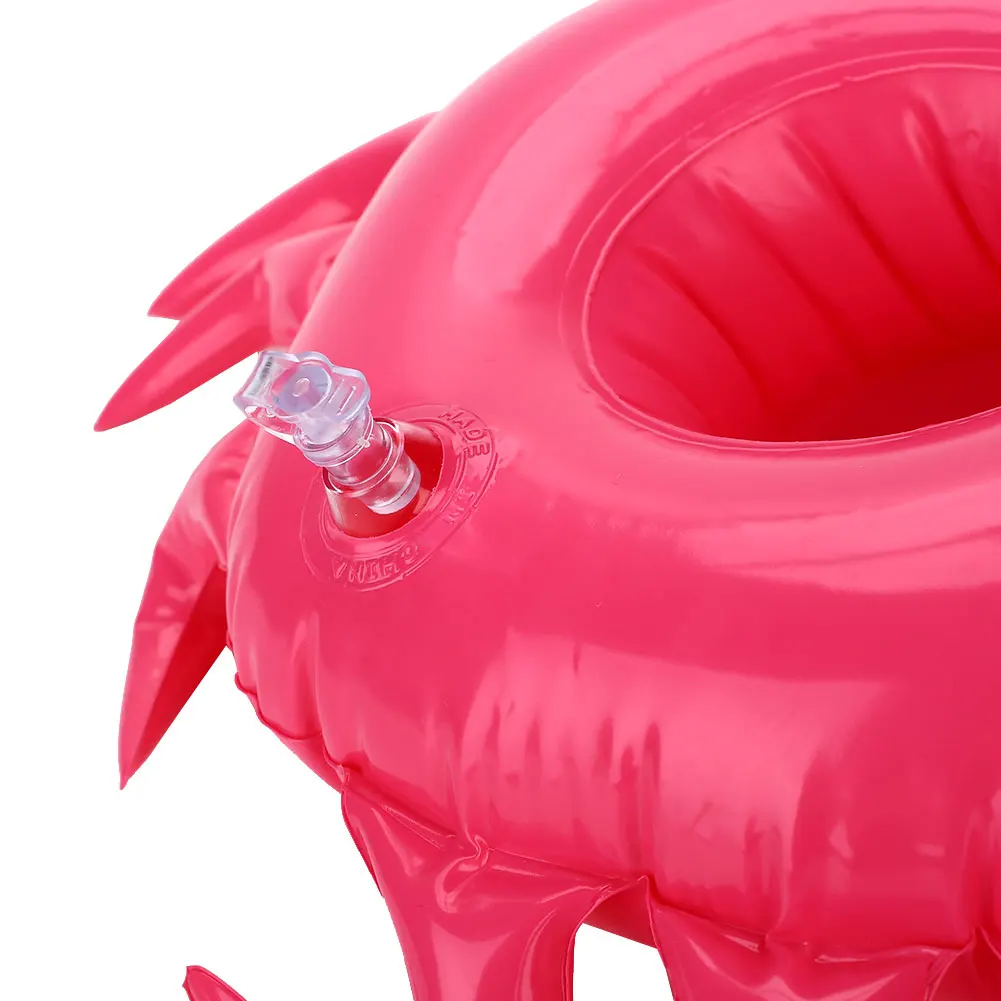 Drink Holder Crab Summer Toy Hawaii Cup Mats LovelyEconomicConvenient Decoration Party Swimming Inflatable Cup Holder