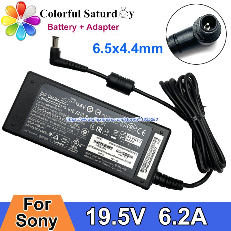 OriginalForSONYPowerAdapter195V62AACDP120E03VGPAC19V52VGP