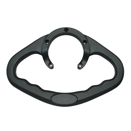 Для YAMAHA YZF R1 R6 YZF-R25 YZF-R3 FZ1 FZ6 FZ8 XJ6 MT-03 passenger MT09 пассажирские рукоятки рукоятка Танк захват бар ручки подлокотник - Цвет: Серый