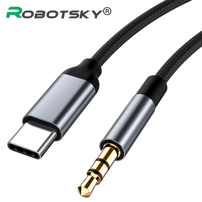 

USB C to 3.5mm AUX Headphones Type C 3.5 Jack Adapter For Huawei Mate 20 P30 Oneplus 7 pro Xiaomi Mi 6 8 9 SE Audio Cable