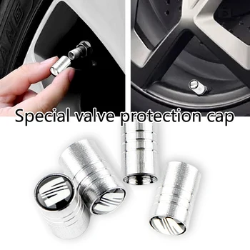 

4 Pcs Car Tyre Air Stems Cove Wheel Round Tire Valve Caps Valve for Seat Leon Ibiza Alhambra Niva Kalina Priora Granta Largus