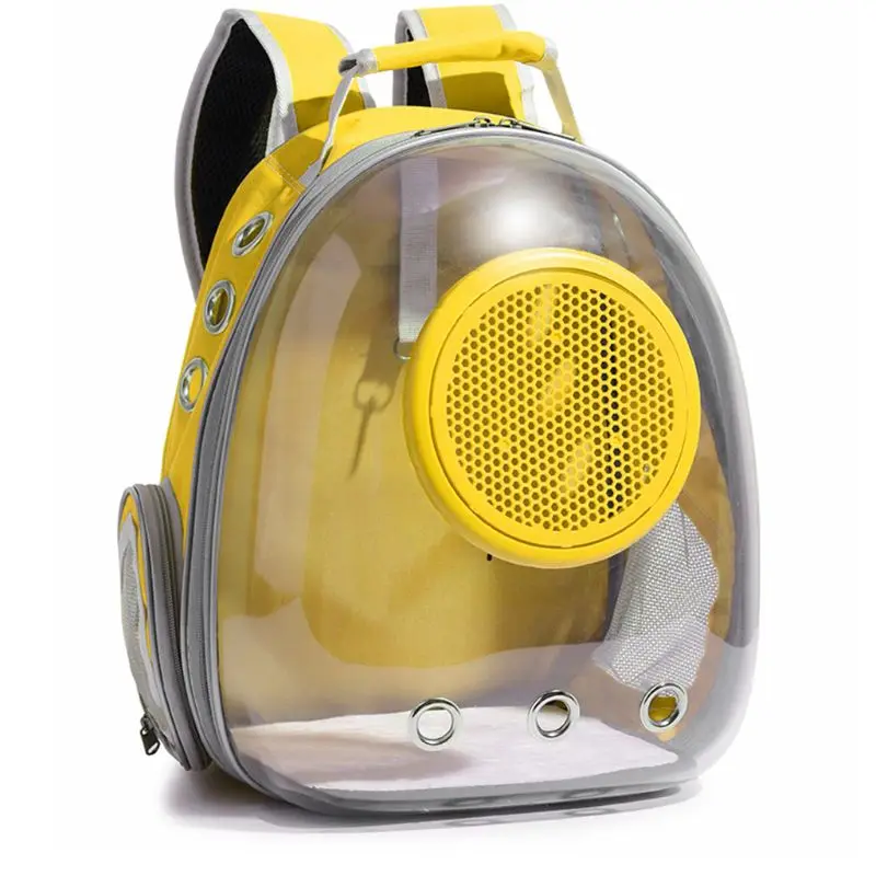 

High Quality New Full Transparent Pet Cat Shoulder Bag Bubble Dome Design 5 Pcs Pet Travel Simple Space Bag