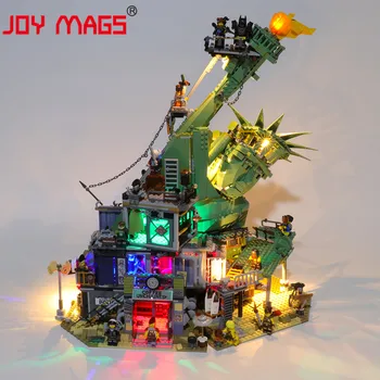 

JOY MAGS Only Led Light Kit For 70840 Welcome to Apocalypseburg Lighting Set Compatible With 45014 SY1276 11252