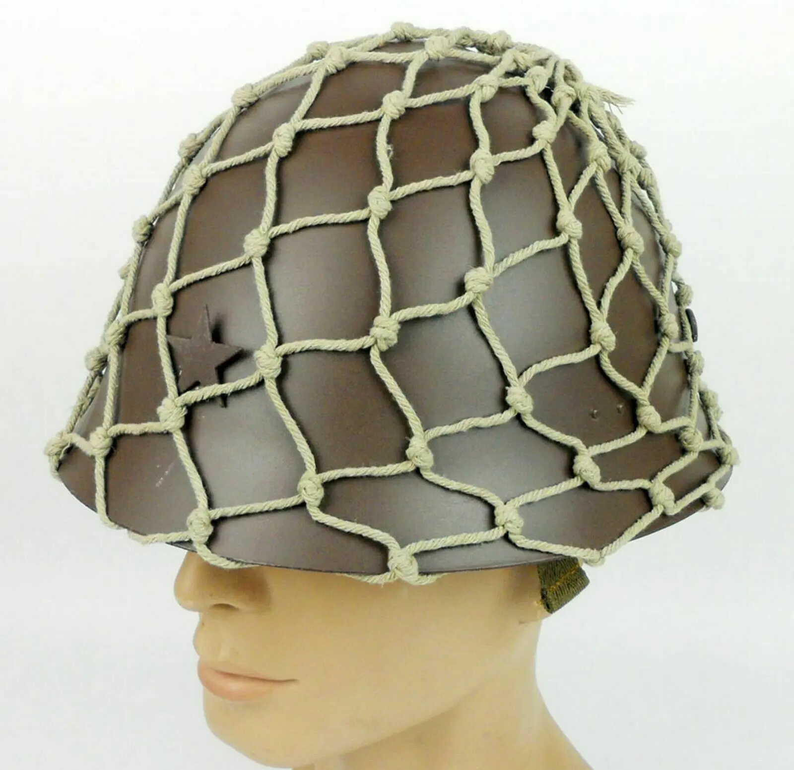 WW2 WWII Japanese Army Soldier Steel Helmet With Camouflage Net War Reenactments shop5605101 | Спорт и развлечения