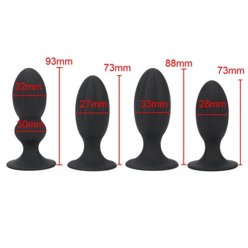 27-33mm Butt Plug Anal Toys For Women Vaginal Ball Men Prostate Massager Dildo Female Masturbator Sex Games Erotic Products Shop 6
