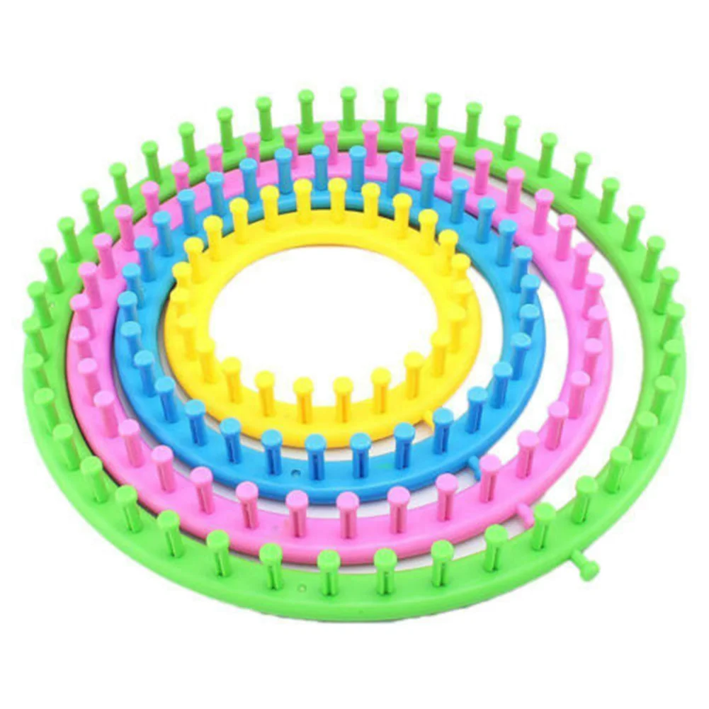 Набор круглых вязальных станков инструментов набор шапка шарф круглые вязальные