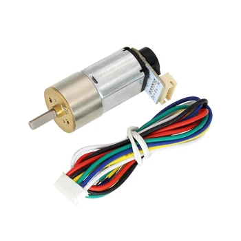 

100KHz DC6V-12V GM16-030 Reduction motor with magnetic Hall code AB 2 phase