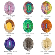 

10Pcs Oval Rhinestone Pointback Nail Decorations High-Grade Crystal Diamonds Fabric Decoration Stone DIY Jewelry Accessories