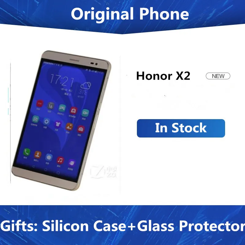 Оригинальный Смартфон Honor X2 Mediapad 4G FDD LTE Kirin 930 Android 5 0 7 дюймов IPS 1920X1200 3 Гб RAM 32 ROM
